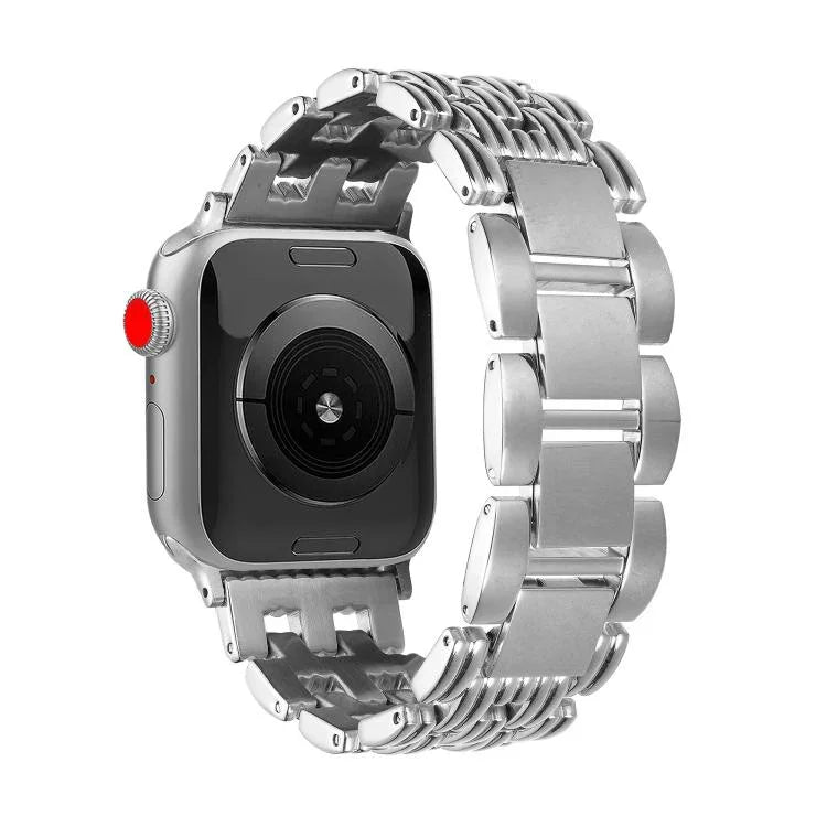 五連ストライプステンレススチールウォッチバンド、Apple Watch 46mm / 49mm / 45mm / 44mm用、Apple Watch 42mm / 41mm / 40mm / 38mm用