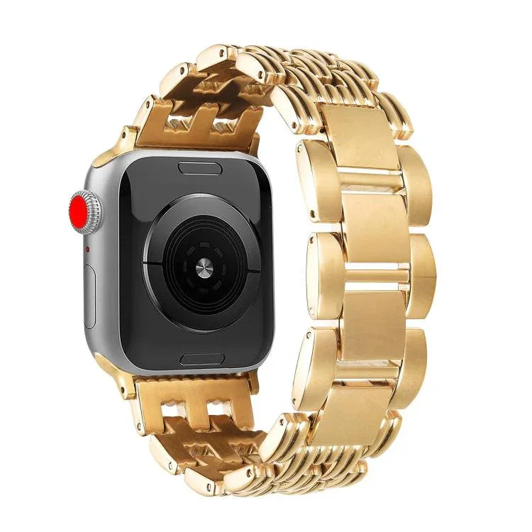 五連ストライプステンレススチールウォッチバンド、Apple Watch 46mm / 49mm / 45mm / 44mm用、Apple Watch 42mm / 41mm / 40mm / 38mm用