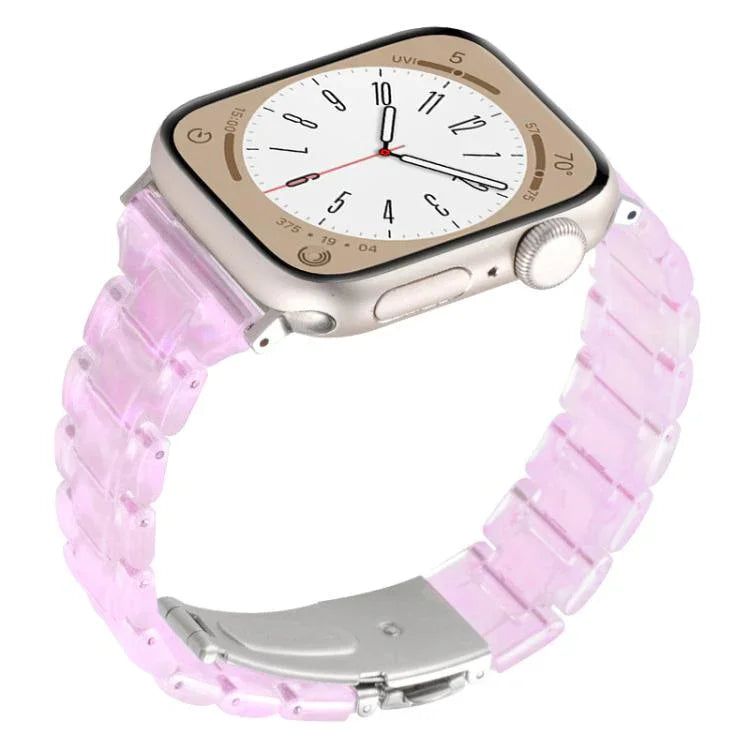 小さなウエスト菱形三連樹脂ウォッチバンド、Apple Watch 46mm / 49mm / 45mm / 44mm用、Apple Watch 42mm / 41mm / 40mm / 38mm用