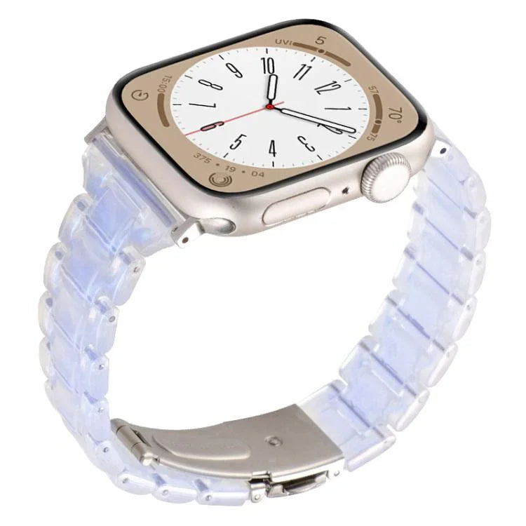 小さなウエスト菱形三連樹脂ウォッチバンド、Apple Watch 46mm / 49mm / 45mm / 44mm用、Apple Watch 42mm / 41mm / 40mm / 38mm用