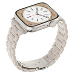 小さなウエスト菱形三連樹脂ウォッチバンド、Apple Watch 46mm / 49mm / 45mm / 44mm用、Apple Watch 42mm / 41mm / 40mm / 38mm用