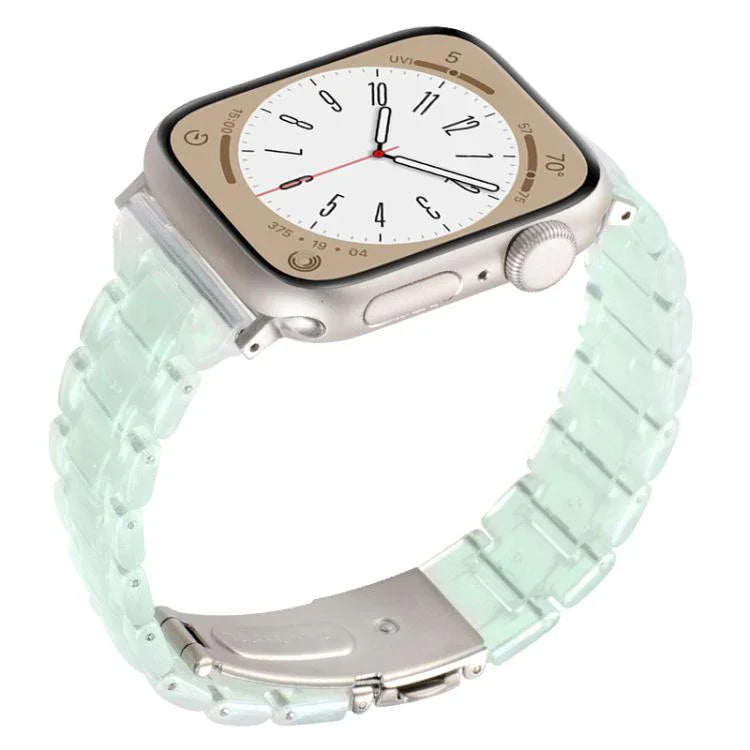 小さなウエスト菱形三連樹脂ウォッチバンド、Apple Watch 46mm / 49mm / 45mm / 44mm用、Apple Watch 42mm / 41mm / 40mm / 38mm用