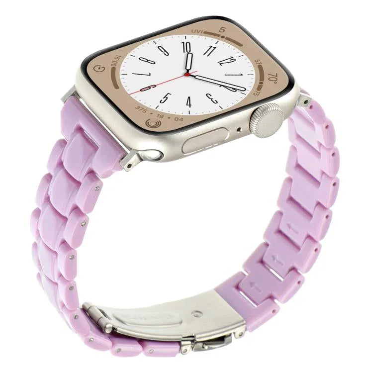 小さなウエスト菱形三連樹脂ウォッチバンド、Apple Watch 46mm / 49mm / 45mm / 44mm用、Apple Watch 42mm / 41mm / 40mm / 38mm用
