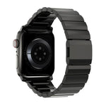 ノーマンクラスプ一連ステンレススチールウォッチバンド、Apple Watch 46mm / 49mm / 45mm / 44mm用