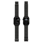 ノーマンクラスプ一連ステンレススチールウォッチバンド、Apple Watch 46mm / 49mm / 45mm / 44mm用