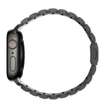 ノーマンクラスプ一連ステンレススチールウォッチバンド、Apple Watch 46mm / 49mm / 45mm / 44mm用
