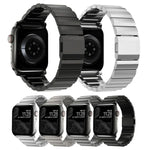 ノーマンクラスプ一連ステンレススチールウォッチバンド、Apple Watch 46mm / 49mm / 45mm / 44mm用