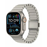 竹製ノーマンバックル純チタニウムウォッチバンド、Apple Watch 46mm / 49mm / 45mm / 44mm用