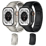 一体型I字型クイックリリースチタニウム合金ウォッチバンド、Apple Watch 46mm / 49mm / 45mm / 44mm用