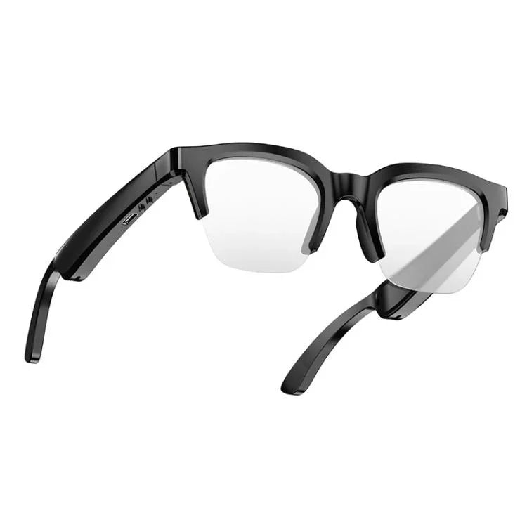 E60 ENC ノイズリダクションスマートオーディオ Bluetoothメガネ、E60（ブラック）、E60（クリア）