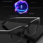 E60 ENC ノイズリダクションスマートオーディオ Bluetoothメガネ、E60（ブラック）、E60（クリア）