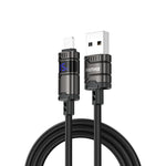 REMAX C01-AL 3A USB to 8ピン ナイロン編みデータケーブル、長さ：1.2m、USB to 8ピン