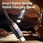 REMAX C01-AL 3A USB to 8ピン ナイロン編みデータケーブル、長さ：1.2m、USB to 8ピン