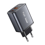 REMAX U2-AC 67W USB と Type-C GaN デジタルディスプレイ急速充電器、EUプラグ、UKプラグ