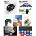 Zeblaze Btalk 3 GPS 1.43インチ HD AMOLEDスクリーン ヘルスフィットネス スマートウォッチ、Bluetooth通話対応