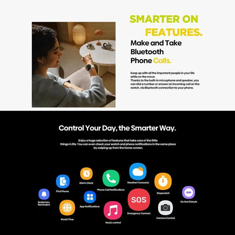 Zeblaze Btalk 3 GPS 1.43インチ HD AMOLEDスクリーン ヘルスフィットネス スマートウォッチ、Bluetooth通話対応