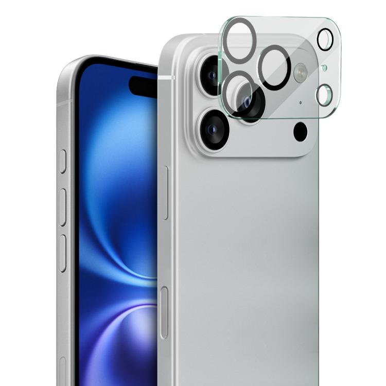 IMAK 高精細一体型リアカメラガラスレンズフィルム、ブラックアイデザイン、iPhone 16e / 17e用、iPhone 17 Pro Max用、iPhone 17 Pro用、iPhone 17用、iPhone Air用
