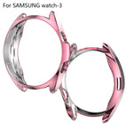 電気めっき中空ハーフパックTPU保護ケース、Samsung Galaxy Watch 3 41mm用、Samsung Galaxy Watch 3 45mm用