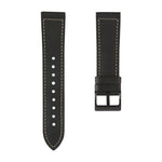 TPU＋本革交換用ストラップウォッチバンド、Samsung Galaxy Watch 3 41mm用、Samsung Galaxy Watch 3 45mm用