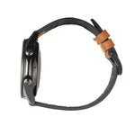 TPU＋本革交換用ストラップウォッチバンド、Samsung Galaxy Watch 3 41mm用、Samsung Galaxy Watch 3 45mm用