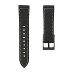 TPU＋本革交換用ストラップウォッチバンド、Samsung Galaxy Watch 3 41mm用、Samsung Galaxy Watch 3 45mm用