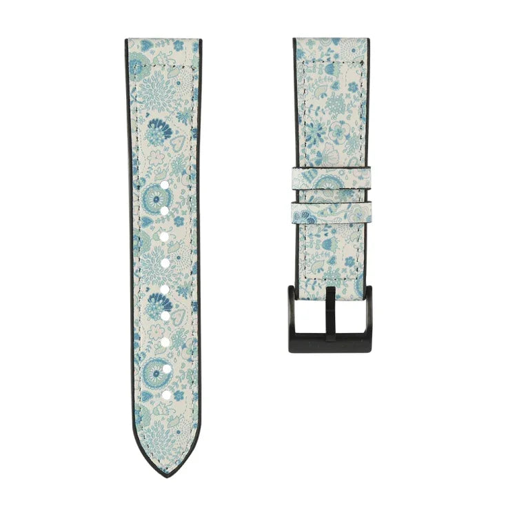 TPU＋本革交換用ストラップウォッチバンド、Samsung Galaxy Watch 3 41mm用、Samsung Galaxy Watch 3 45mm用