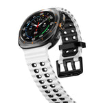 Kalebol Ocean ツートーンシリコンストラップ、Samsung Galaxy Watch Ultra 47mm / Ultra 2025用