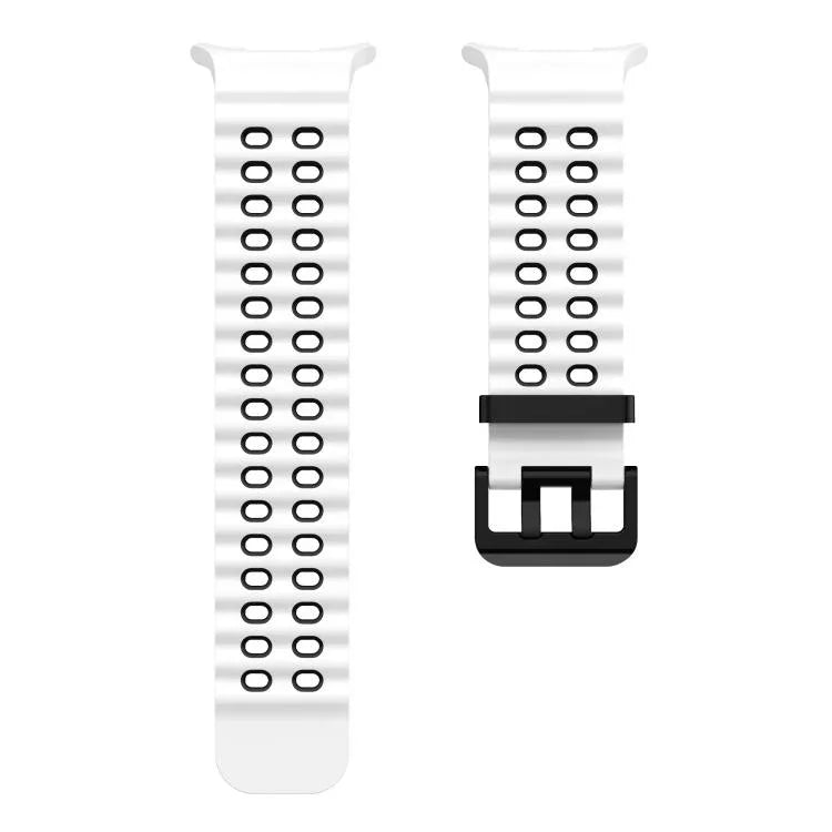 Kalebol Ocean ツートーンシリコンストラップ、Samsung Galaxy Watch Ultra 47mm / Ultra 2025用