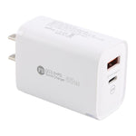 AR-PD12 65W QC3.0 USB と USB-C / Type-C PD クイック充電器、USプラグ、USプラグ