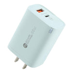 AR-PD12 65W QC3.0 USB と USB-C / Type-C PD クイック充電器、USプラグ、USプラグ