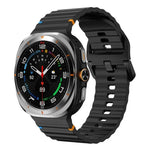 Kalebol 波縫いシリコンストラップ、Samsung Galaxy Watch Ultra 47mm / Ultra 2025用