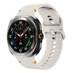 Kalebol 波縫いシリコンストラップ、Samsung Galaxy Watch Ultra 47mm / Ultra 2025用