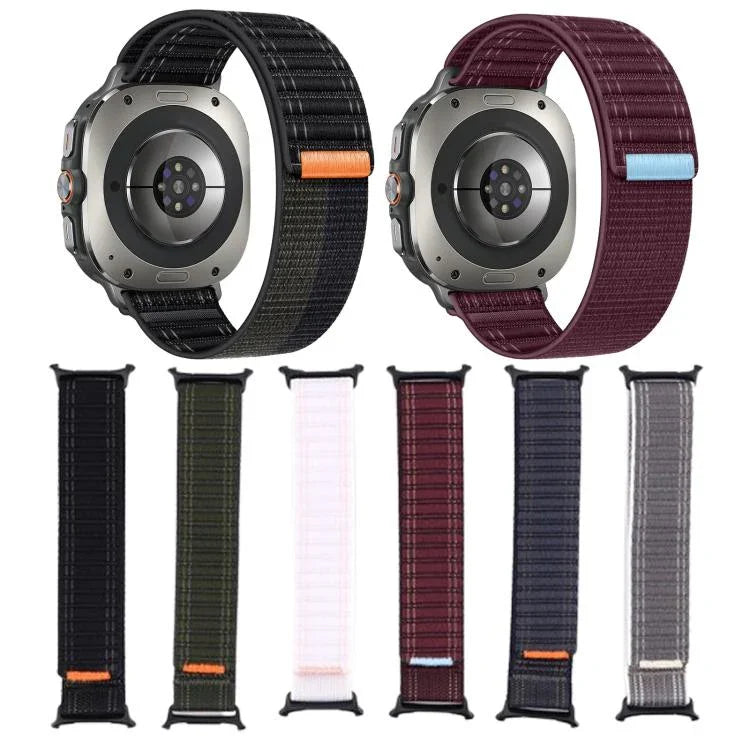 Kalebol フック＆ループファスナーナイロンストラップ、Samsung Galaxy Watch Ultra 47mm / Ultra 2025用
