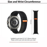 Kalebol フック＆ループファスナーナイロンストラップ、Samsung Galaxy Watch Ultra 47mm / Ultra 2025用