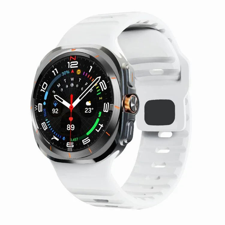 Kalebol 波リバースバックルシリコンストラップ、Samsung Galaxy Watch Ultra 47mm / Ultra 2025用