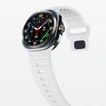 Kalebol 波リバースバックルシリコンストラップ、Samsung Galaxy Watch Ultra 47mm / Ultra 2025用
