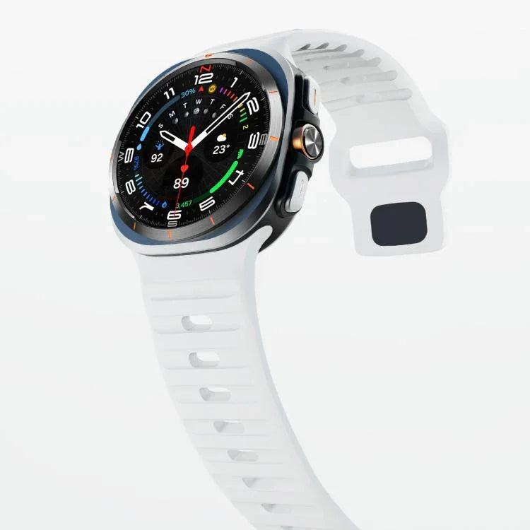 Kalebol 波リバースバックルシリコンストラップ、Samsung Galaxy Watch Ultra 47mm / Ultra 2025用