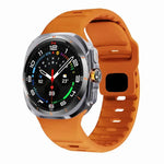 Kalebol 波リバースバックルシリコンストラップ、Samsung Galaxy Watch Ultra 47mm / Ultra 2025用