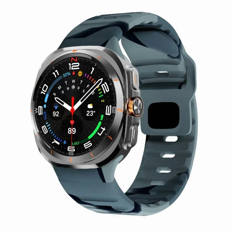 Kalebol 波リバースバックルシリコンストラップ、Samsung Galaxy Watch Ultra 47mm / Ultra 2025用