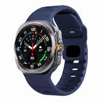Kalebol 波リバースバックルシリコンストラップ、Samsung Galaxy Watch Ultra 47mm / Ultra 2025用