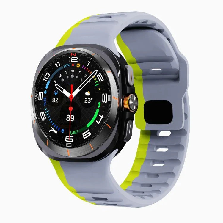 Kalebol 波リバースバックルシリコンストラップ、Samsung Galaxy Watch Ultra 47mm / Ultra 2025用