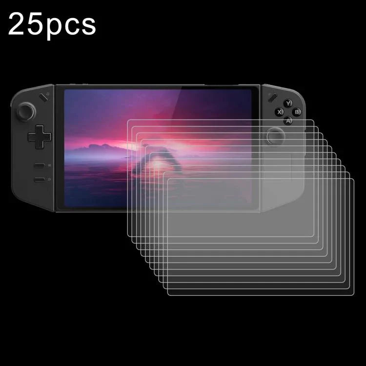 25枚セット 9H 0.3mm 耐爆強化ガラスフィルム、Lenovo Legion Go 2 / Y700 Gen5 8.8インチ用、Lenovo Legion Go S 8.0インチ用