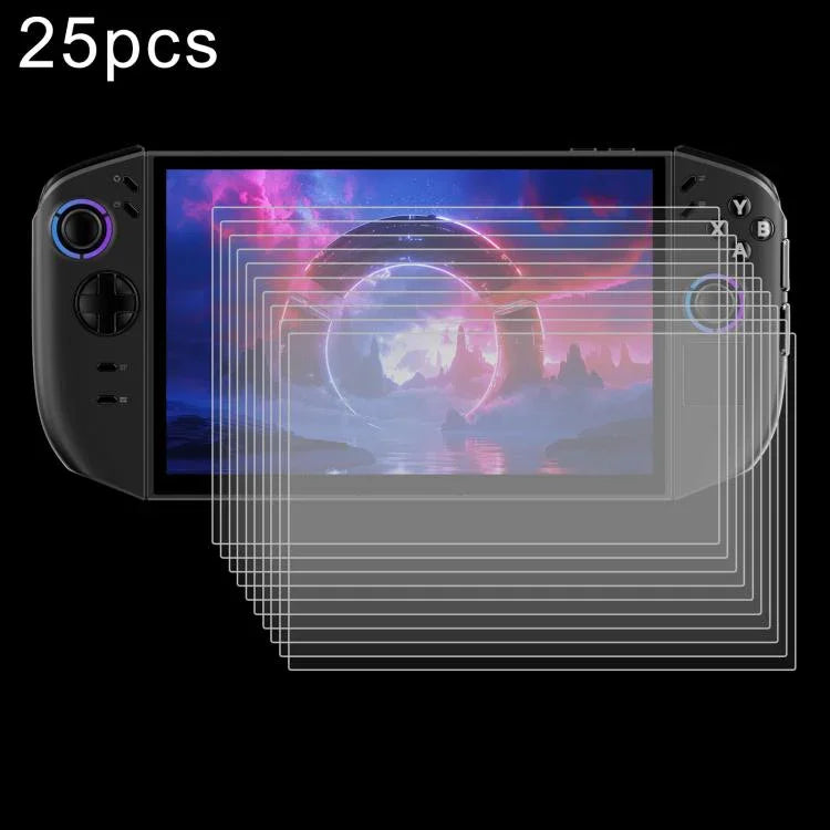 25枚セット 9H 0.3mm 耐爆強化ガラスフィルム、Lenovo Legion Go 2 / Y700 Gen5 8.8インチ用、Lenovo Legion Go S 8.0インチ用