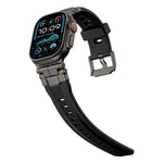 合金コネクター シリコンウォッチストラップ Apple Watch 46mm / 49mm / 45mm / 44mm用