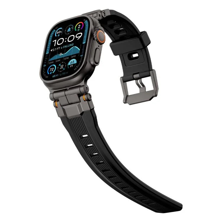 合金コネクター シリコンウォッチストラップ Apple Watch 46mm / 49mm / 45mm / 44mm用