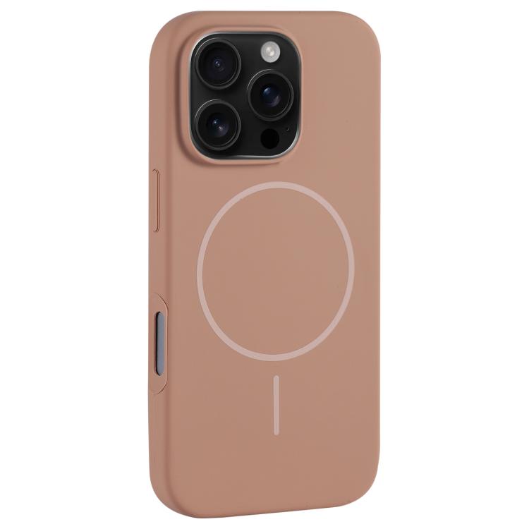 Large Hole Camera MagSafe Liquid Silicone Full Coverage Phone Case, For iPhone 16 Pro Max, For iPhone 16 Pro, For iPhone 16 Plus, For iPhone 16