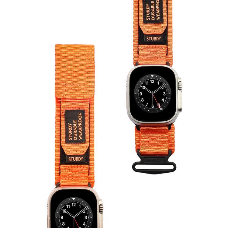 Kalebol シンプル2セクション ナイロンストラップ Apple Watch 46mm / 49mm / 45mm / 44mm用、Apple Watch 42mm / 41mm / 40mm / 38mm用