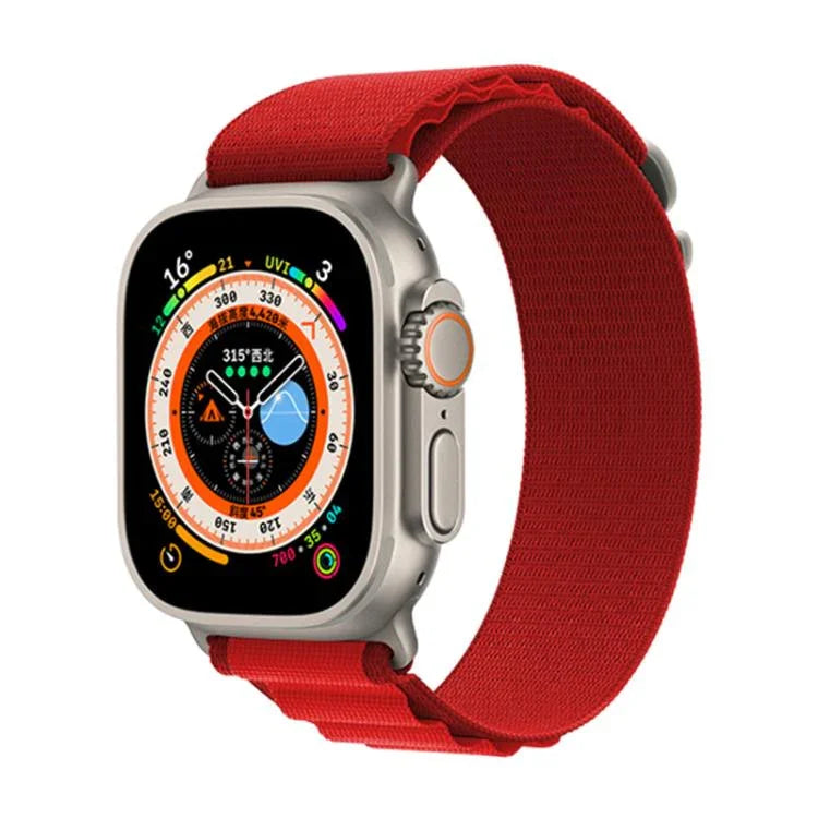 Kalebol アライン ナイロンループウォッチバンド Apple Watch 46mm / 49mm / 45mm / 44mm用、Apple Watch 42mm / 41mm / 40mm / 38mm用
