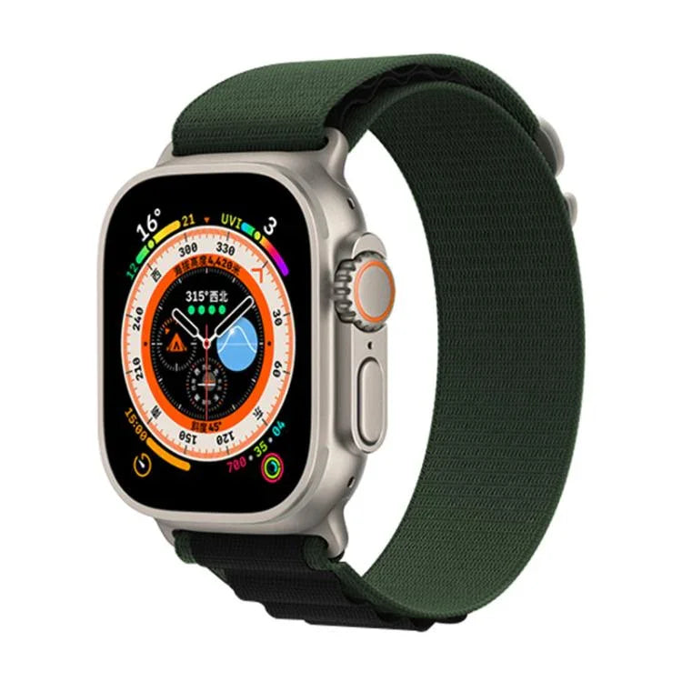 Kalebol アライン ナイロンループウォッチバンド Apple Watch 46mm / 49mm / 45mm / 44mm用、Apple Watch 42mm / 41mm / 40mm / 38mm用