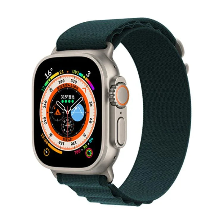 Kalebol アライン ナイロンループウォッチバンド Apple Watch 46mm / 49mm / 45mm / 44mm用、Apple Watch 42mm / 41mm / 40mm / 38mm用